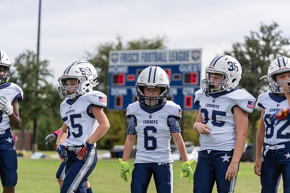 9U Cowboys vs. Bears-38