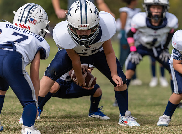 9U Cowboys vs. Bears-40