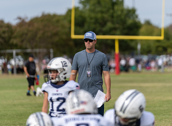 9U Cowboys vs. Bears-42