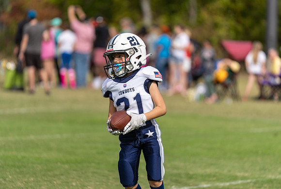 9U Cowboys vs. Bears-46