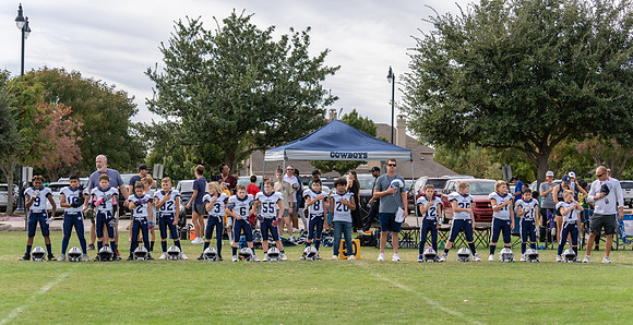 9U Cowboys vs. Bears-49