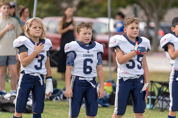 9U Cowboys vs. Bears-58