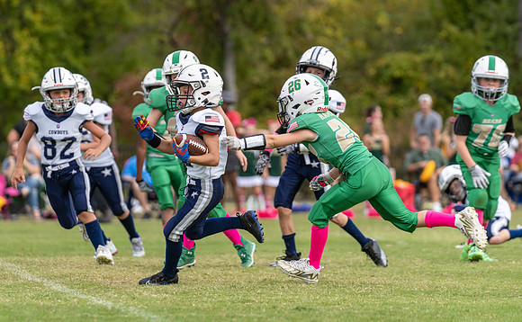 9U Cowboys vs. Bears-123