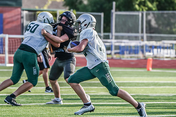 Scrimmage vs. Hebron-49