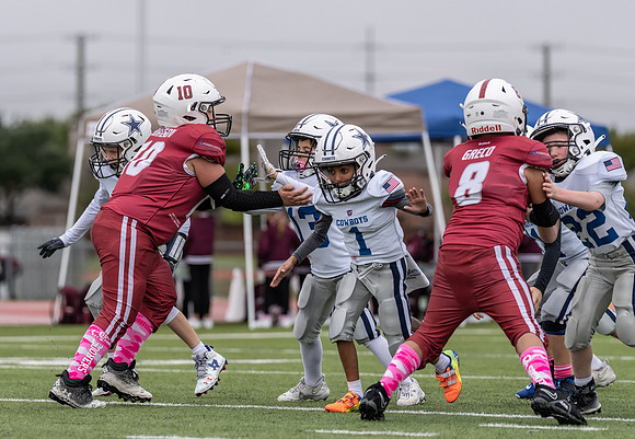 8U Cowboys vs. Sooners-43