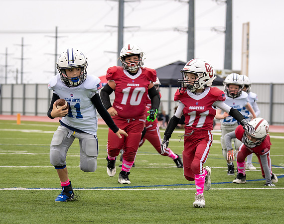 8U Cowboys vs. Sooners-76