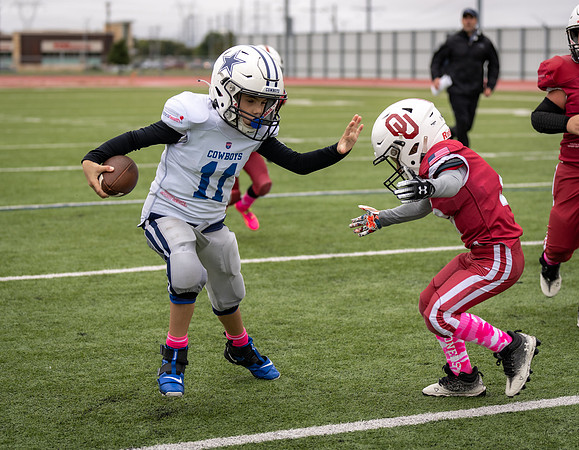 8U Cowboys vs. Sooners-97