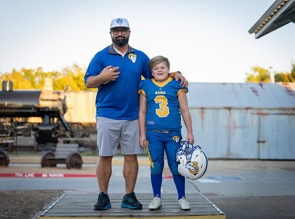 8U Rams Football-34