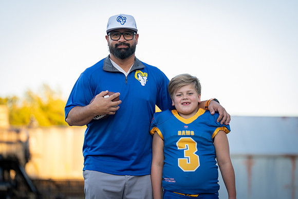 8U Rams Football-35