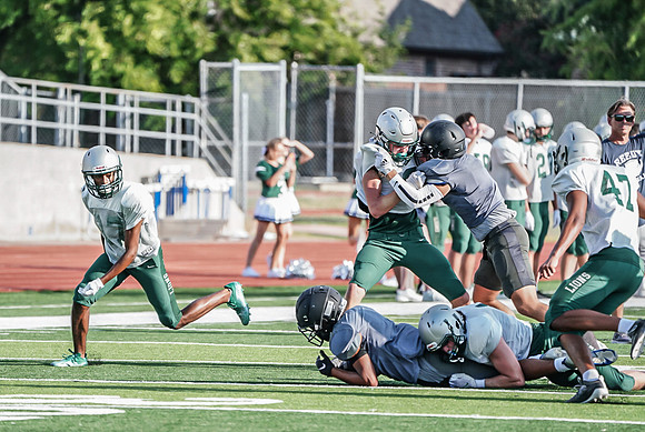 Scrimmage vs. Hebron-40
