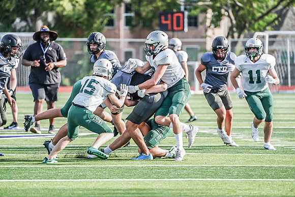 Scrimmage vs. Hebron-37
