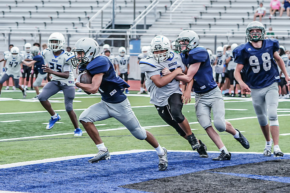 Scrimmage vs. Hebron-23