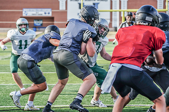 Scrimmage vs. Hebron-53