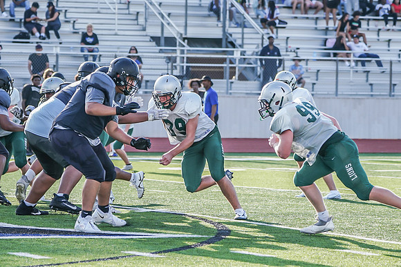 Scrimmage vs. Hebron-56