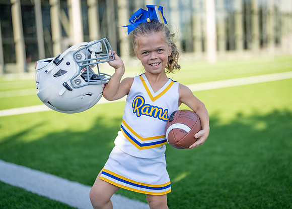 9U Rams Cheer and Football-42