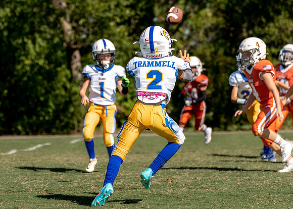 9U Rams vs. Longhorns-86