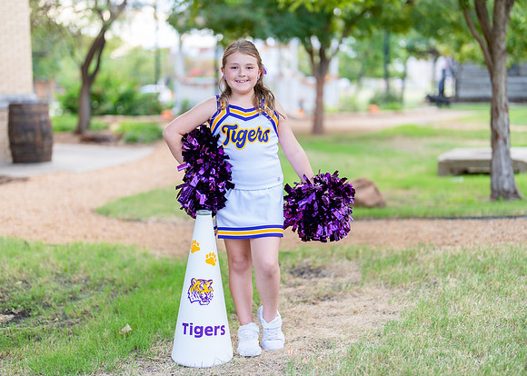 8U Tigers Cheer & Football-28