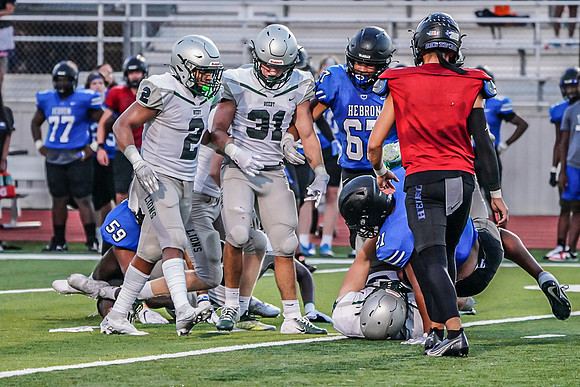 Scrimmage vs. Hebron-156