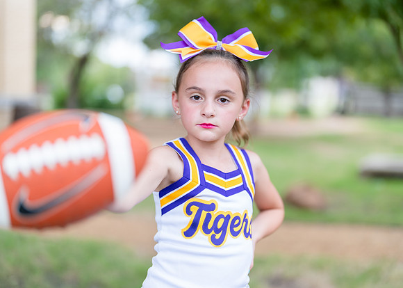 8U Tigers Cheer & Football-56