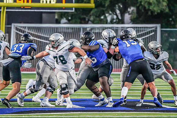 Scrimmage vs. Hebron-162