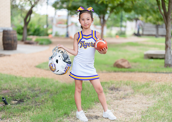 8U Tigers Cheer & Football-50
