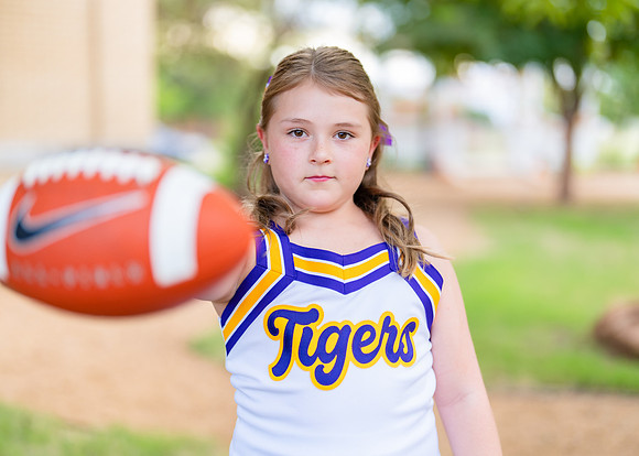 8U Tigers Cheer & Football-29
