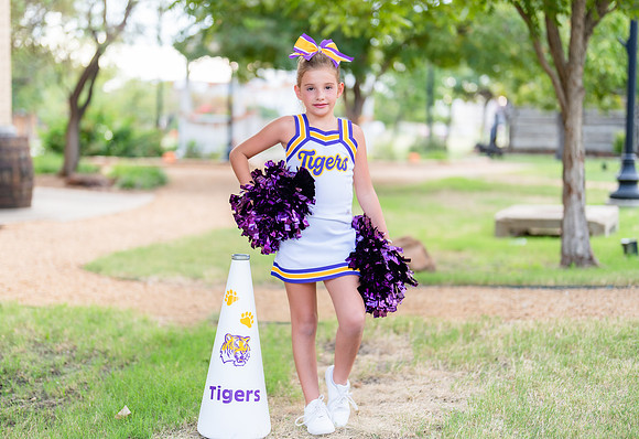 8U Tigers Cheer & Football-12