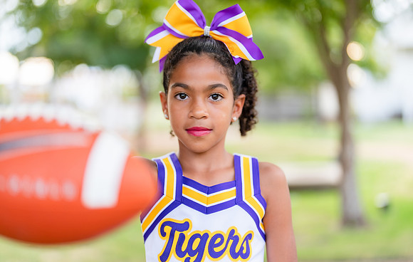 8U Tigers Cheer & Football-16