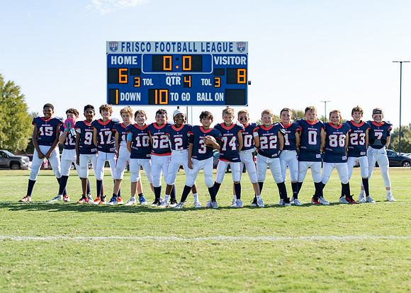 10U Saints vs. Broncos