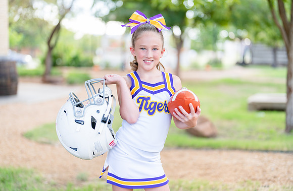 8U Tigers Cheer & Football-5