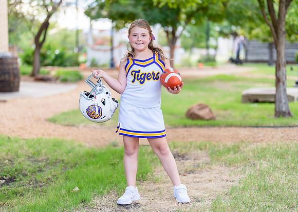 8U Tigers Cheer & Football-30